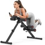 Abdominale Trainer Inklapbaar - Cruncher voor Krachttraining Thuis - Maximaal 180 kg