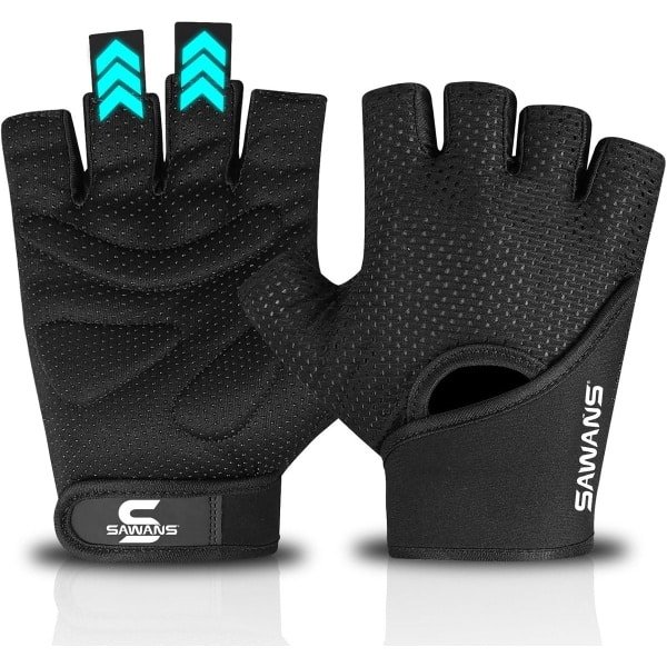 Ademende Fitness Handschoenen voor Gewichtheffen en Krachttraining - Antislip Trainingshandschoenen voor Mannen en Vrouwen