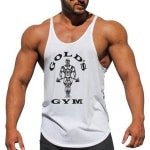 Ademende Sport Tanktop voor Heren voor Fitness en Krachttraining - Mouwloos