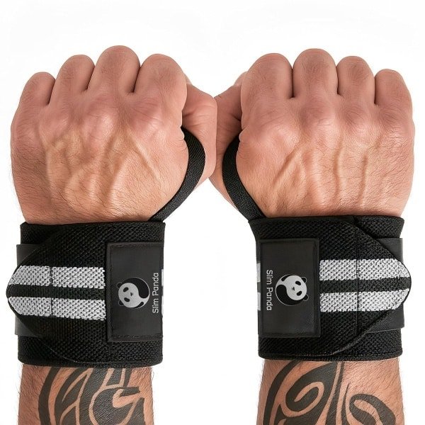 Ademende polsbandages voor krachttraining - Verstelbare bandjes voor powerlifting en bodybuilding