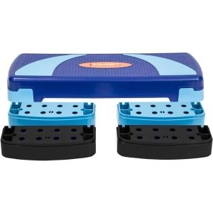 Aerobic Stap - Fitness Platform - Cardio Training - Antislip Oppervlak - 71x28x20 cm - Blauw