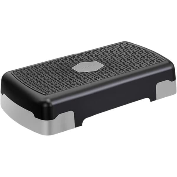 Aerobic Stepper - Trainingsstepper Platform - Cardio Training - Verstelbare Hoogte - 45 cm - Donkergrijs
