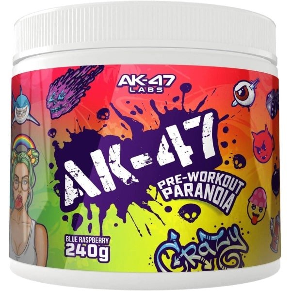 Ak-47 Pre-workout - 240 Gram (120 Doseringen) - Fruit Punch