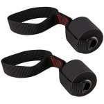 Allecta - Deurankers voor weerstandsbanden - Set van 2 - Krachttraining - Ergonomisch en antislip - Zwaar deuranker voor trainingsbanden - Optrekbanden - Rood