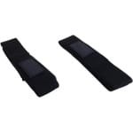 Allecto - Gewichthef Riemen - Fitness - Zwart - Ondersteuning - Polyester - Krachttraining - Geschikt voor Mannen en Vrouwen - 2 Stuks - Deadlift - Sportaccessoires
