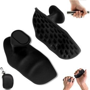 Antislip Siliconen Gym Grips voor Krachttraining: Bescherming tegen Eelt bij Pull-ups en Deadlifts