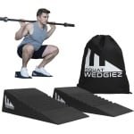 Antislip Squat Wedges voor Krachttraining en Knie Ondersteuning - Ideaal voor Squats en Kalf Stretching