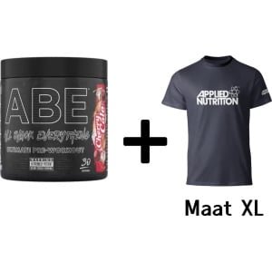 Applied Nutrition - ABE Ultimate Pre-Workout - 315 g - cherry cola smaak - 30 servings - Met Applied T-Shirt