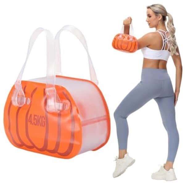 Aqua Bag Watergewichten Kettlebell 4,5 kg - Verstelbare en Draagbare Stabiliteitsfitnessapparaat voor Krachttraining