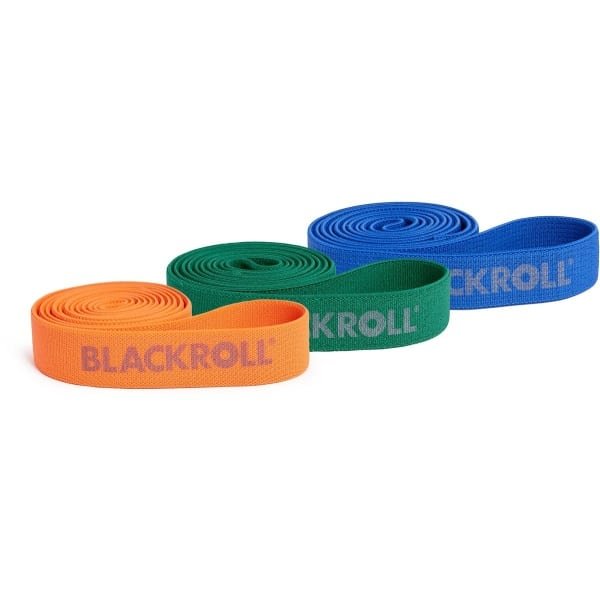 BLACKROLL® SUPER BAND SET - 104 cm fitnessbanden (3 stuks) - Licht, medium & sterk - Voor krachttraining & revalidatie - Huidvriendelijk