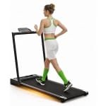 BOTC Loopland Walking Pad - Opvouwbare loopband met snelheid 1-12 km/u en hellingshoekverstelling - Zwart