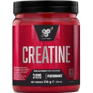 BSN Creatine DNA - 100% Micronized Creatine Monohydraat Poeder - Smaakloos - 216 gram (60 doseringen)