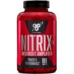 BSN Nitrix 2.0 Pre Workout - Pre-workout met Creatine - Zonder Cafeïne - Veganistisch - 180 Tabletten