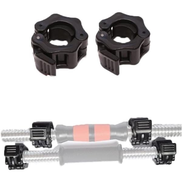 Barbell Clips 4pcs - Locking Collar - Quick-Release Buckle - Gewichtheffen - Krachttraining - Cross-Training