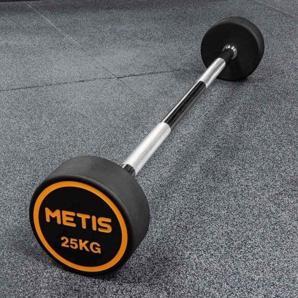 Barbell Gewicht Set Rubber Stangen Gewichten voor Krachttraining (10kg - 30kg)