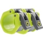 Barbell Kraag - Olympische Sluiting - Krachttraining Gewichtheffen - Gepatenteerd Snel Sluitingssysteem - 50mm Diameter - Groen