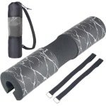 Barbell Pad - Squat Pad Halterkussen - Krachttraining Comfort - Extra Dik Schuim - 45 cm Lengte - Zwart