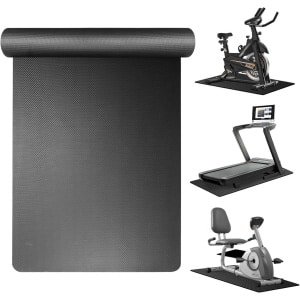 Beschermende Trainingsmat voor Hometrainer en Hometrainer - Geluiddempend en Vloerbescherming