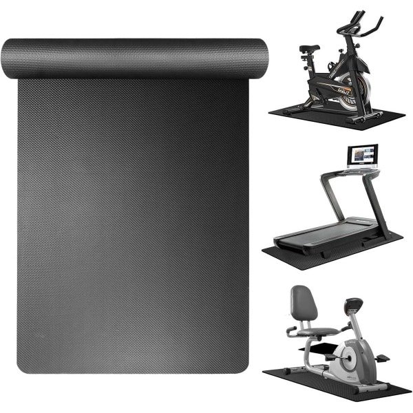 Beschermende Trainingsmat voor Hometrainer en Hometrainer - Geluiddempend en Vloerbescherming