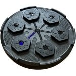 Boks Machine Vechtsport Reflex Trainer - 6 knoppen, incl. handschoenen interactieve training voor reflexen, snelheid en focus. Geschikt voor vechtsporters van elk niveau. Aanpasbaar niveau. Ideaal voor cardio- en reactietraining thuis of in de gym.