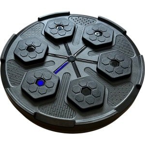 Boks Machine Vechtsport Reflex Trainer - 6 knoppen, incl. handschoenen interactieve training voor reflexen, snelheid en focus. Geschikt voor vechtsporters van elk niveau. Aanpasbaar niveau. Ideaal voor cardio- en reactietraining thuis of in de gym.