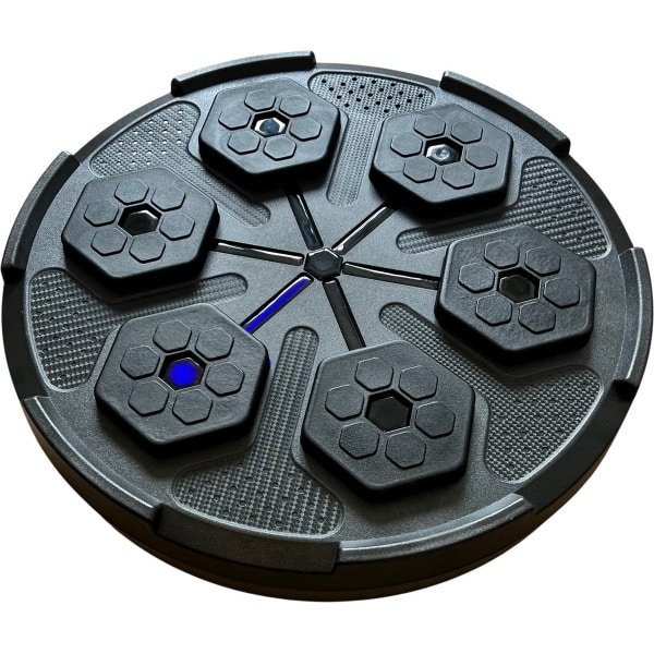 Boks Machine Vechtsport Reflex Trainer - 6 knoppen, incl. handschoenen interactieve training voor reflexen, snelheid en focus. Geschikt voor vechtsporters van elk niveau. Aanpasbaar niveau. Ideaal voor cardio- en reactietraining thuis of in de gym.