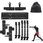 Boks Weerstandsbanden, krachttraining, sfeexun boksen Expander resistance Boksen Sport, boxing Elastieken Training Boksen Resistentie Bands Box Trainingsapparaten, 200Lbs