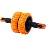 Buikspier Wiel - Core Trainer - Thuis Krachttraining - Soepele Kogellagers - 35x15cm - Zwart