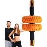 Buikspierwiel - Core trainer - Krachttraining thuis - Soepel rollend - 15 Cm breed
