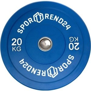 Bumper Plaat - Gewichtsschijf Halterschijf - Krachttraining Fitness - Vloerbeschermend Rubber - 50 mm Standaard - Verkrijgbaar in Kleuren