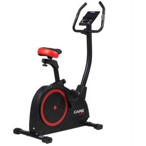 CARE CV-385 - Connected hometrainer en ergometer - 10 kg vliegwielmassa - 24 programma's - 32 gemotoriseerde weerstandsniveaus - Voor thuisgebruik