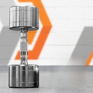 Chromen Halterset voor Krachttraining - Verschillende Gewichten
