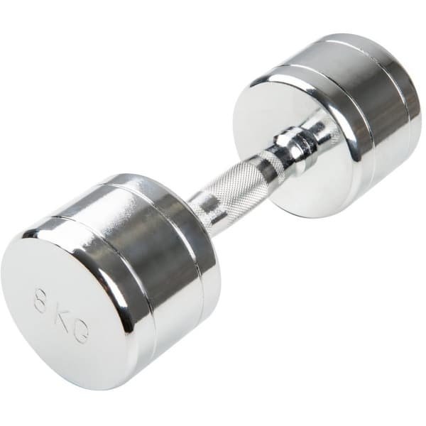 Chroom Halters 8 kg - 1 Stuks - Krachttraining voor Thuis