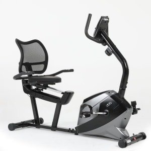 Comfortabele Hometrainer met Rugleuning en Magnetische Weerstand | Trainingsfiets voor Thuis