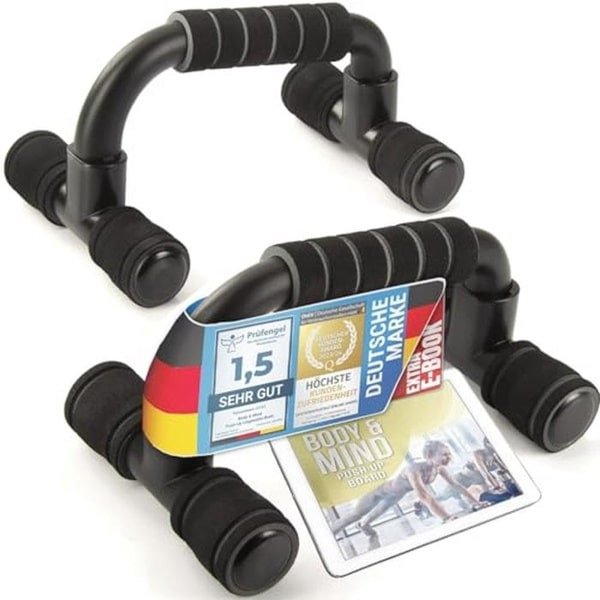 Compact Push-Up Grips voor Effectieve Krachttraining en Volledige Lichaamstraining