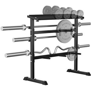 Compact gewichtrekken voor dumbbells en olympische gewichten - Gewichtssteun voor krachttraining