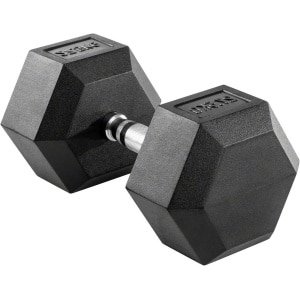 Compacte Halter - Hex halter Gewichten - Krachttraining Thuis - Zeshoekige Vorm - 1 kg - Zwart