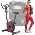 Compacte Hometrainer voor Thuistraining Thuisfiets met Hartslagmeting