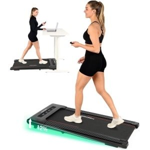 Compacte Loopband tot 6 km/u - Inklapbaar en Plat voor Thuisgebruik - Met Programma's en Hartslagmeter