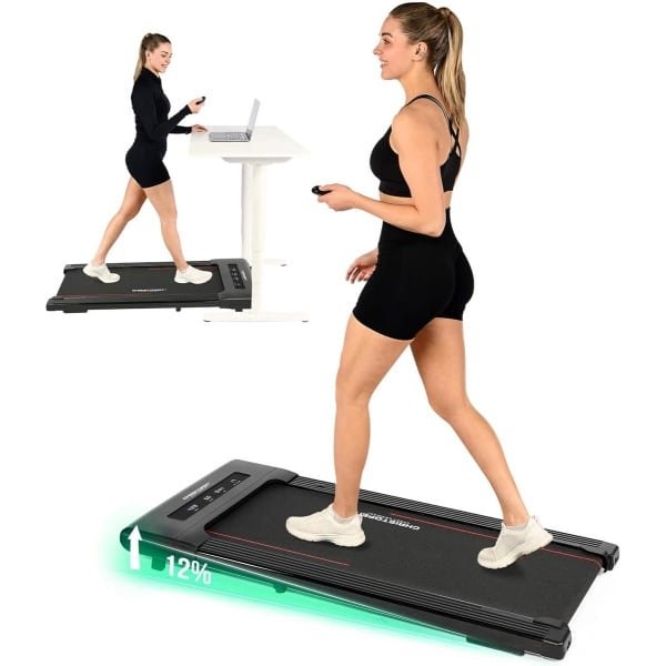 Compacte Loopband tot 6 km/u - Inklapbaar en Plat voor Thuisgebruik - Met Programma's en Hartslagmeter