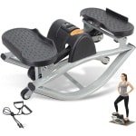 Compacte Stepper - Cardio Trainer - Thuis Fitness - Stille Werking - 50x25x25cm
