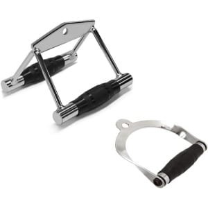 Complete Accessoire Set voor Kabelmachine: Diverse Grepen, Touwen en Stangen voor Krachttraining