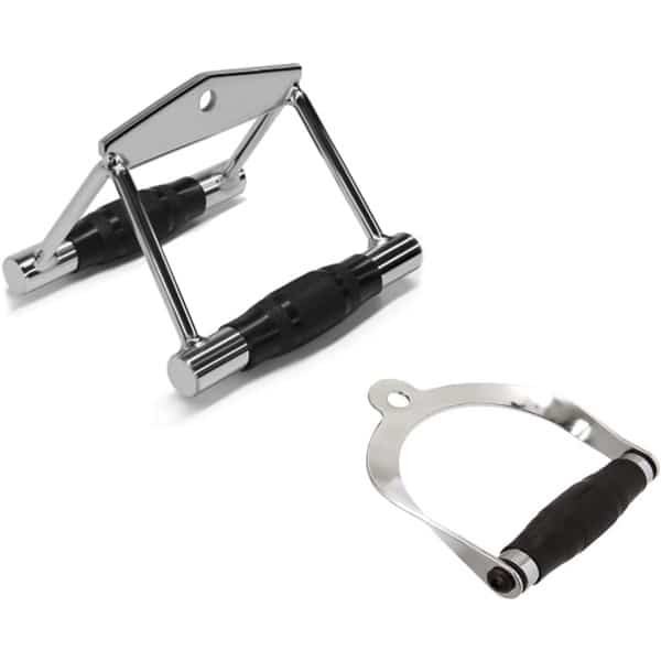 Complete Accessoire Set voor Kabelmachine: Diverse Grepen, Touwen en Stangen voor Krachttraining