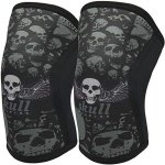 Compressie Kniebeugels voor Squats en Gewichtheffen - 7mm Kniemouwen voor Krachttraining