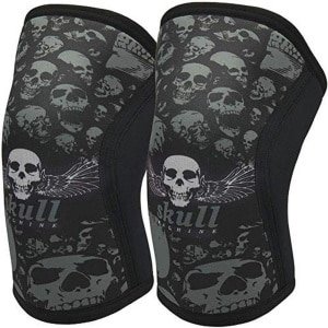 Compressie Kniebeugels voor Squats en Gewichtheffen - 7mm Kniemouwen voor Krachttraining