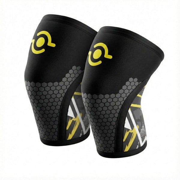 Compressie Kniebrace 7mm Neopreen voor Krachttraining en Fitness | Antislip Kniebeschermers Unisex