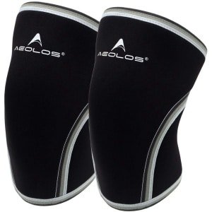Compressiekousen Knie 7mm voor Heren en Dames - Stabiliteit bij Squats, Krachttraining en Fitness