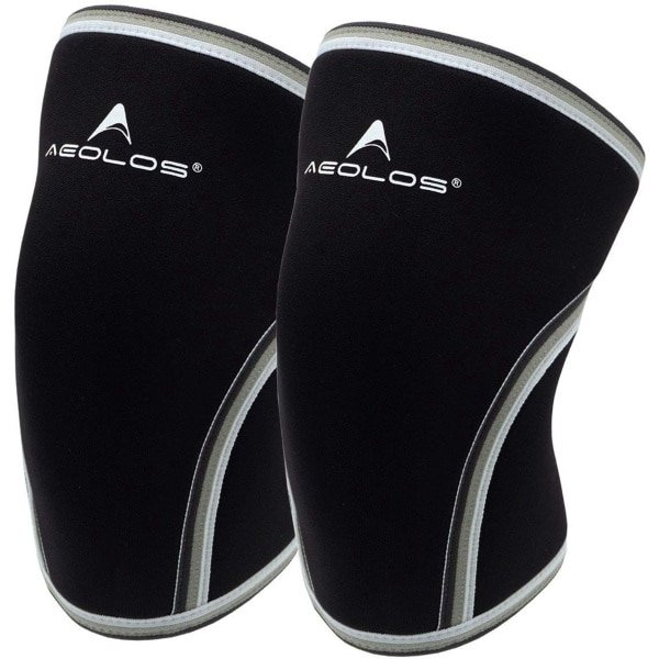 Compressiekousen Knie 7mm voor Heren en Dames - Stabiliteit bij Squats, Krachttraining en Fitness