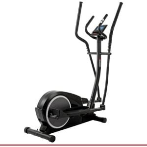 Crosstrainer - Fitnessapparaat Hometrainer - Cardio Training - Innovatieve Glute Shaper - 132 x 46 x 158 cm - Zwart