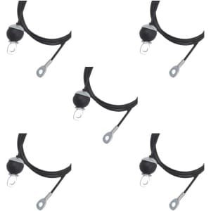 DIY Fitness Kabel Katrolsysteem 2.3m voor Krachttraining Thuis en Onderarmen